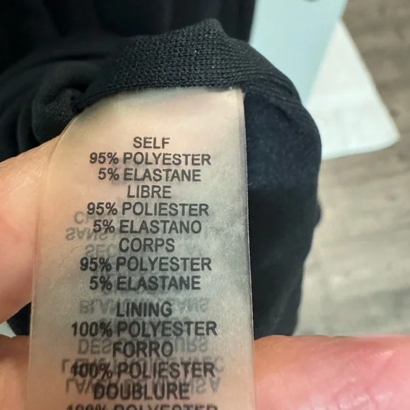 Vince Camuto Black Embellished Cut Out Sheath Dress - Picture 5 of 6